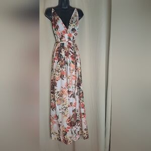 PrettyLittleThing Multicolor Floral Maxi Skirt